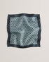 BELLES-Ties-Geo Print Silk Pocket Square- Ted Baker Romania